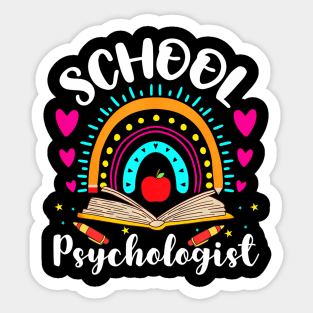 School Psychologist  Psychology Teacher kids Sticker